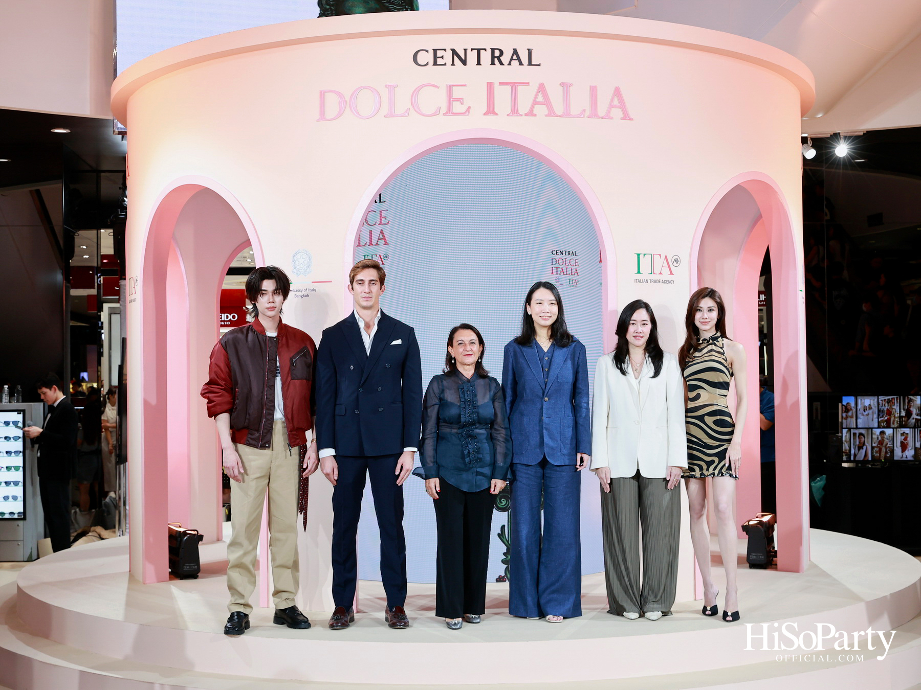 CENTRAL DOLCE ITALIA 2026 ชวนสัมผัสเสน่ห์อิตาเลียน พร้อม ลีน่า–ลลินา และ ดัง–ณัฎฐ์ฐชัย