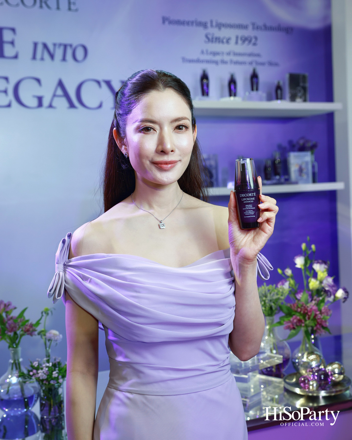 DECORTÉ เปิดตัว แอฟ–ทักษอร ในฐานะ Brand Friend ของ Liposome Advanced Repair Serum ภายใต้แนวคิด ‘One Into Legacy’