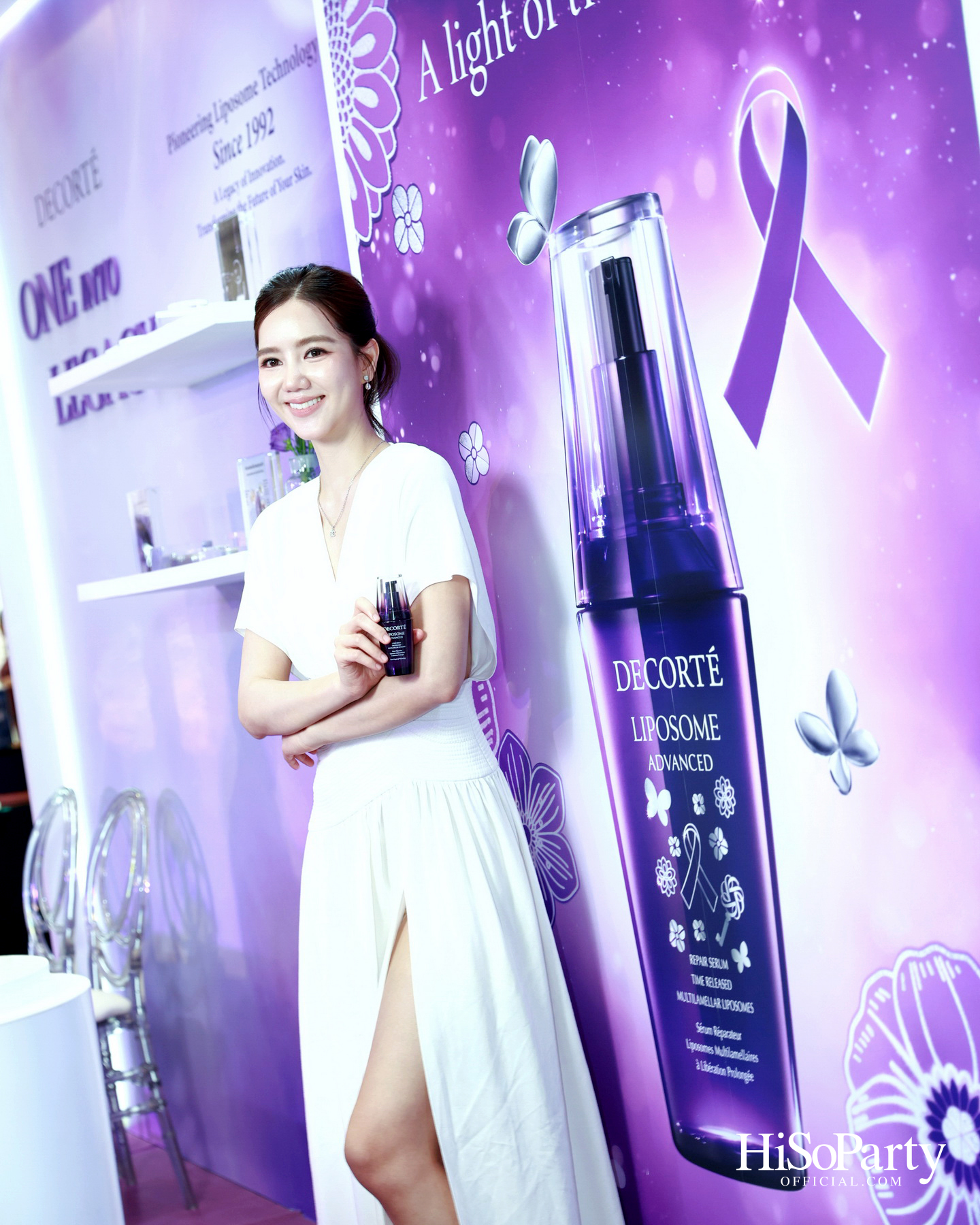 DECORTÉ เปิดตัว แอฟ–ทักษอร ในฐานะ Brand Friend ของ Liposome Advanced Repair Serum ภายใต้แนวคิด ‘One Into Legacy’