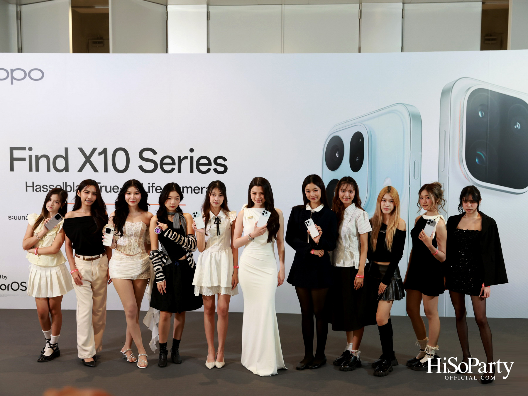OPPO เปิดตัว ‘Find X10 Series’ พร้อม 4 OPPO Finder ต่อ–พีพี–เบ็คกี้–ปัน ร่วมสร้างสีสันในงานเปิดตัวสุดพิเศษ