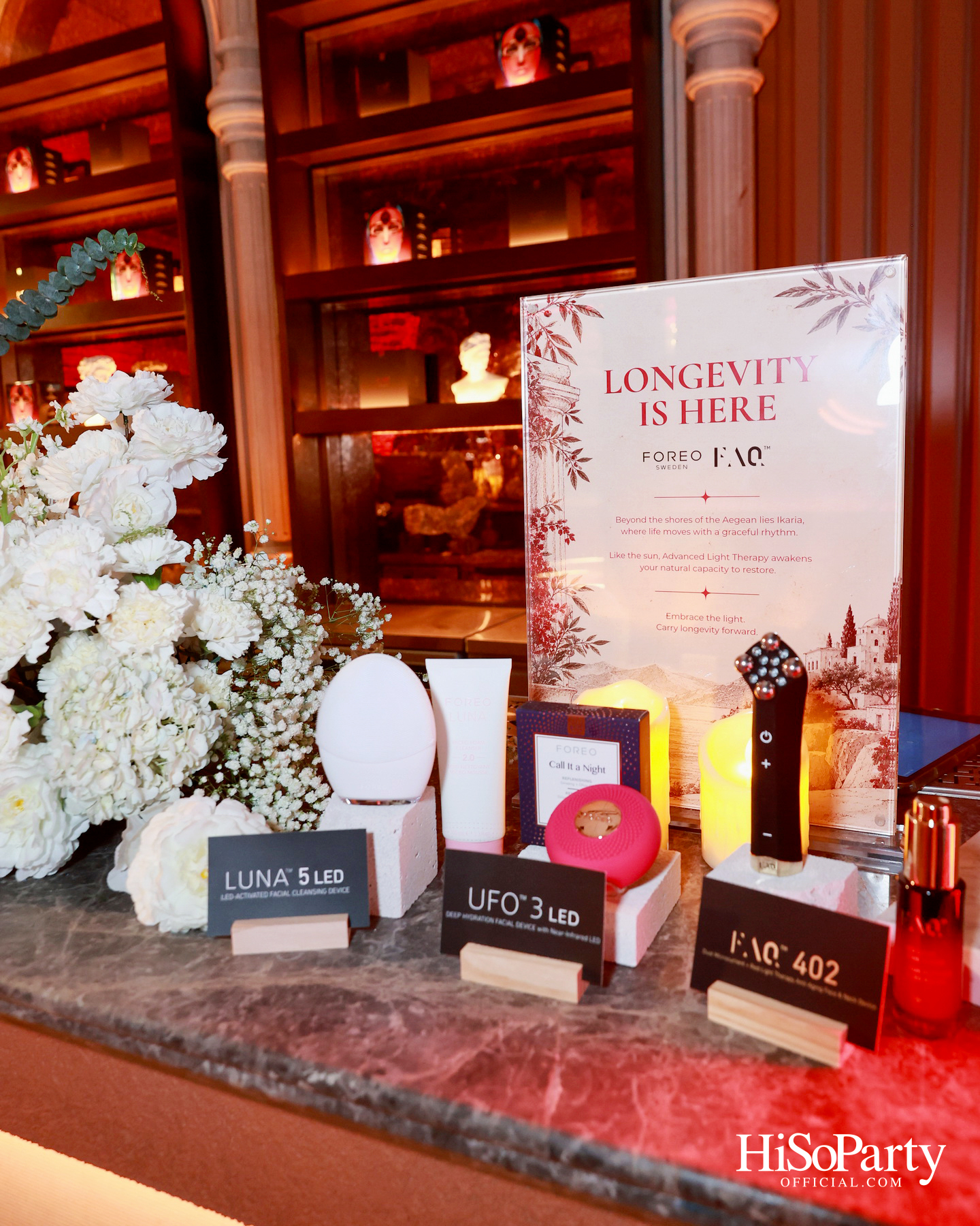 FOREO และ FAQ™ Swiss เปิดประสบการณ์ ‘LONGEVITY IS HERE’ ครั้งแรกในประเทศไทย ถ่ายทอดนิยามใหม่ของความงามและการใช้ชีวิต